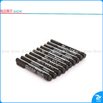 金万年 GENVANA 物流专用记号笔 G-0902 3.0mm (黑色) 10支/盒 (大包装)