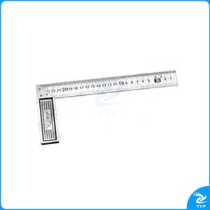 波斯BOSI 钢角尺直角尺拐尺L型板尺曲尺木工拐尺靠尺角尺，14”／350mm，BS181735
