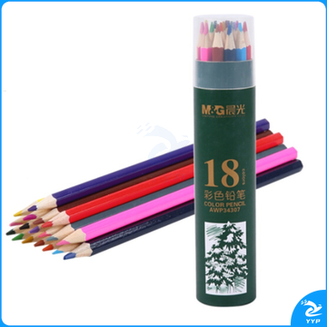 晨光 M＆G 18色PP筒装彩色铅笔 AWP34307 (18色) 18支/筒