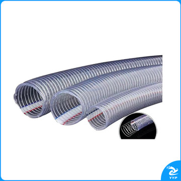 国标 卓墨防爆抽油管 内径32mm 加厚 PVC钢丝透明塑料管，高压防爆耐高温抽油油管