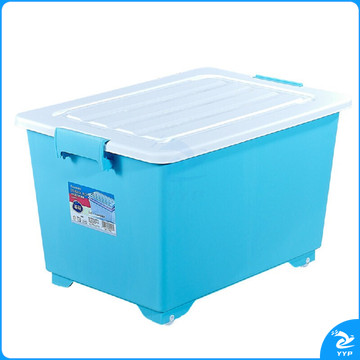 茶花 28011T 49.5*35.3*30.6cm 正方收纳箱 3个/组颜色随机1组装 正方收纳箱