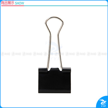 晨光 M＆G Eplus盒装黑色长尾夹 ABS92729 25mm  12个/盒 12盒/包 240盒/箱