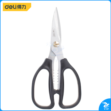 得力工具 DL2614 不锈钢强力剪刀 170mm （单位：把)
