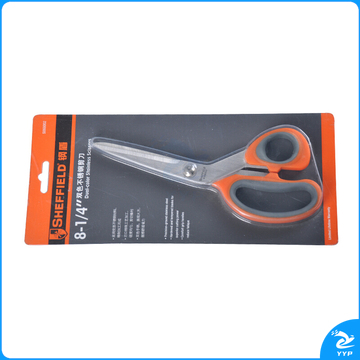 钢盾S068001双色不锈钢剪刀6－1/2＂165mm(把)