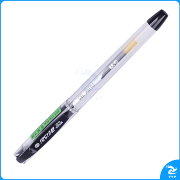 晨光 M＆G 拔帽极细防水双珠啫喱笔 K-39 0.7mm (黑色) 12支/盒 (替芯 MG-6128)