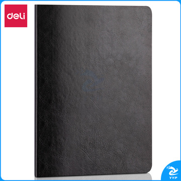 得力7996软面贴芯本-250mm*175mm(黑)(本)