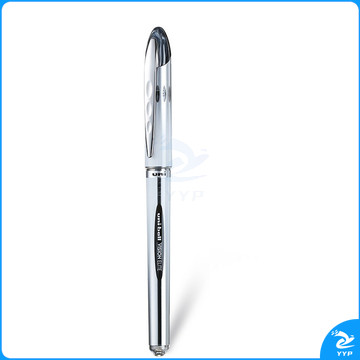 三菱 uni 拔帽高科技抗压签字笔 UB-200 0.8mm (黑色) 12支/盒 中性笔 塑料