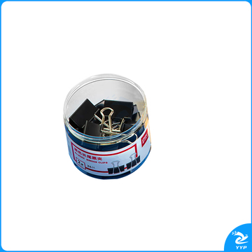 得力 黑色长尾夹票夹  8562 41mm 24只 41mm