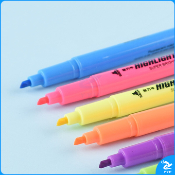 金万年 小双头荧光笔6色套装 G-0522AT-029