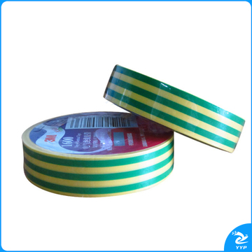 3M 1600# 黄绿 18mm×20m低压电气绝缘胶带(卷）10卷起订