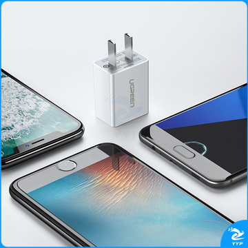 绿联 UGREEN 充电器 5V/2.1A快充插头USB数据线电源适配器 通用苹果ipad平板华为荣耀oppo小米vivo三星安卓手机 60714