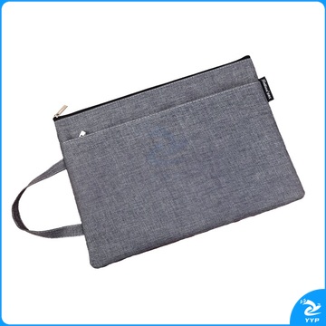 百利文 双层手提拉链袋 F5656 A4