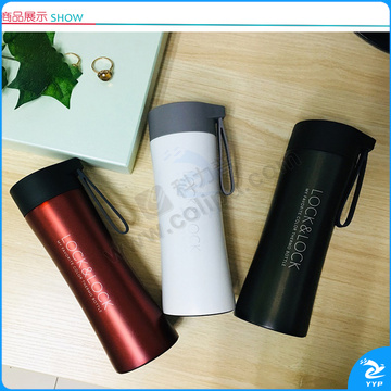 乐扣乐扣 LOCK&LOCK 飞扬马克杯 LHC4214RED/BLK/IVY  400ML