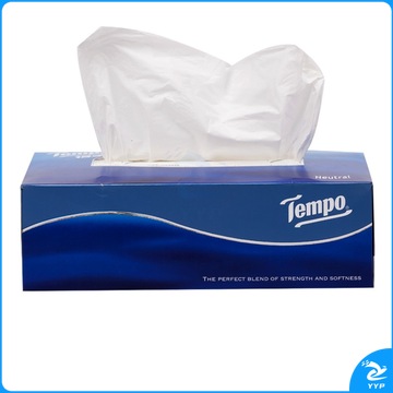 得宝 盒装面巾纸 T2274 三层  90抽/盒 4盒/提 8提/箱 (天然无味)