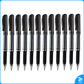 晨光 M＆G 拔帽大笔画中性笔 AGP13604 1.0mm (黑色) 12支/盒