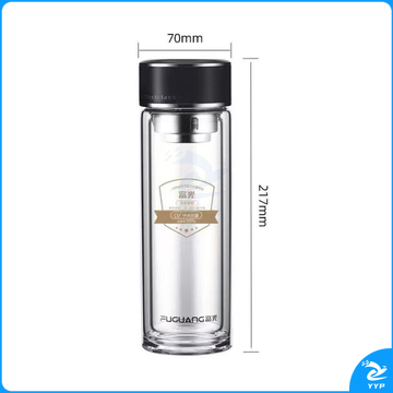 富光 FUGUANG 铭成抗菌玻璃杯 G2213-SH-400 400ml 20只/箱