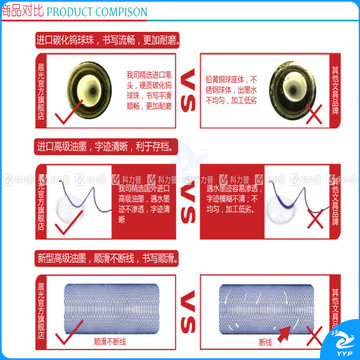 晨光 M＆G 圆珠笔 BP-8109 0.5mm (红色) 12支/盒