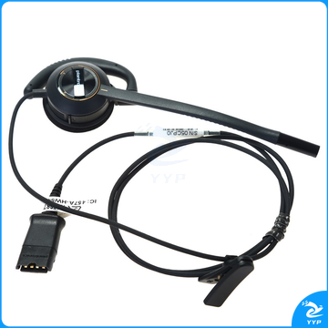 缤特力 plantronics 轻便型专业耳挂式QD耳机带麦克风 HW530  单耳耳挂式仅重22克 不含线 需根据话机配线使用