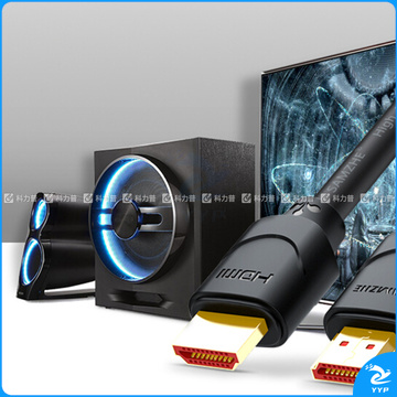 山泽 SAMZHE HDMI线 10SH8 2.0版 4K数字高清线3D视频线数据线 1米 18Gbps 投影仪电脑电视机机顶盒连接线 