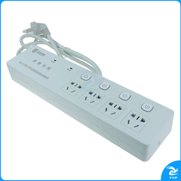 国密蓝盾 红黑电源隔离插座 GM-02-IV 4插位1.5米