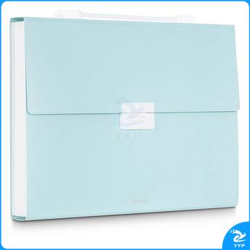 得力72410 A4-13格风琴包（绿）（单位：个）