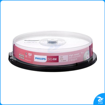飞利浦 可擦写空白刻录光盘光碟 DVD-RW