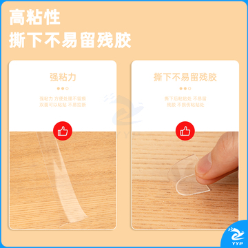 得力33625双面透明胶带(2卷/盒)12小盒/中盒（中盒）