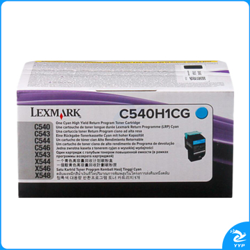 利盟 LEXMARK 墨粉盒 C540H1CG (青色)
