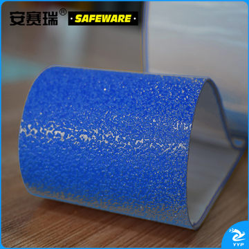 安赛瑞12373 重载型反光划线胶带 5cm*20m 蓝色 (单位：卷）