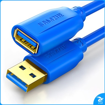 山泽 SAMZHE USB延长线 USB3.0 公对母 AM/AF UK-610 1米