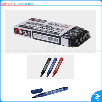 金万年 GENVANA 物流专用记号笔 G-0902 3.0mm (黑色) 10支/盒 (大包装)