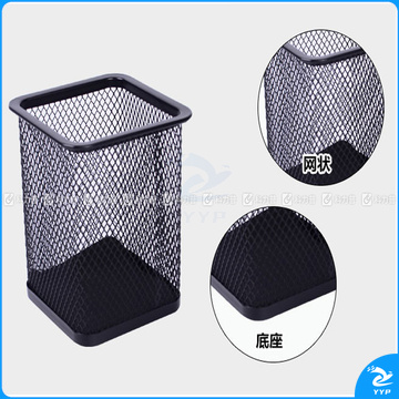 晨光 M＆G 金属笔筒 ABT98402 方形 (黑色)