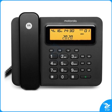 摩托罗拉 MOTOROLA 录音电话机 CT800RC (黑色) 联机存储
