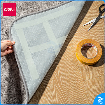 得力30803双面布基胶带30mm*20m*280μm(棕色)热缩（卷）