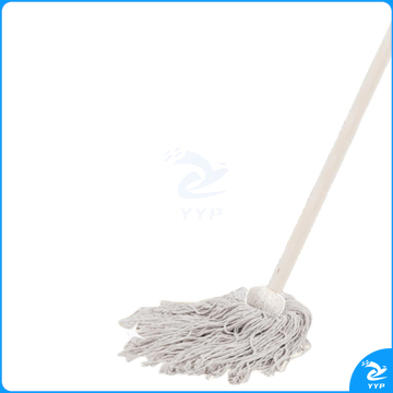 海亚森 HAIYASEN 老式木杆棉线拖把特惠款 TK-2060 拖把头35cm 杆长120cm (白色) 10把/捆