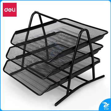 得力9181文件篮（单位：只)黑