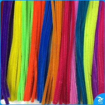 20色混装100根毛条彩色扭扭棒毛根条儿童手工DIY制作毛根绒条多色