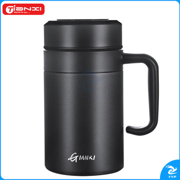 天喜（TIANXI）保温杯水杯男士茶杯304不锈钢商务办公节日礼物送礼保温保冷杯