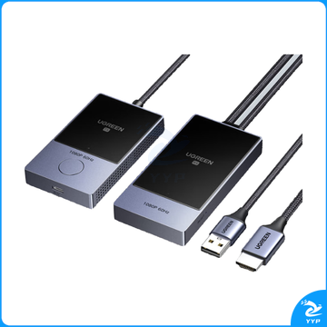 绿联（UGREEN）HDMI无线投屏器企业高清会议同屏器 适用台式机连显示器投影仪30米传输器35030