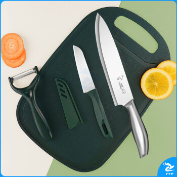 不锈钢西瓜刀厨房家用瓜果刀水果刀切哈密瓜加长款尖头便携刀具 加厚款西瓜刀