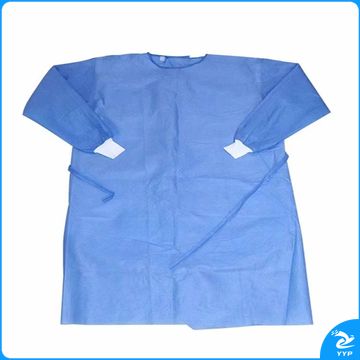 反穿式蓝色防护服均码