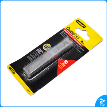 史丹利 11－301T－22 美工刀替换刀片18mm(x10) 10片 8节 （单位：盒）