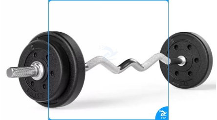 杠铃套装 豫龙1.2米杠铃杆套装