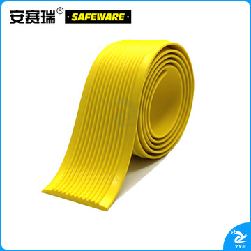 安赛瑞 13831 自粘式PVC楼梯防滑条(黄)4cm*30m 学校楼梯防滑条(卷)