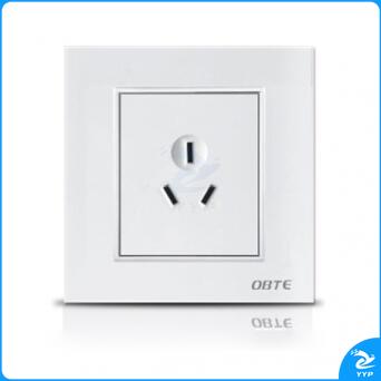 欧佰特(OBTE)/16A/三孔插座/Q5钢架系列/10个/盒 ID:91
