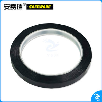 安赛瑞14411桌面定位划线胶带黑（卷）