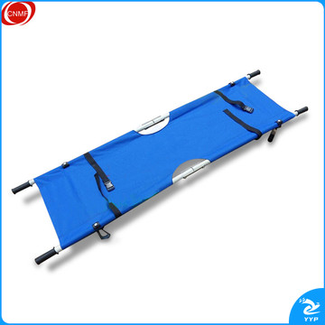 谋福 加厚折叠担架 消防演练担架 (加厚不锈钢钢管款担架承重300斤)