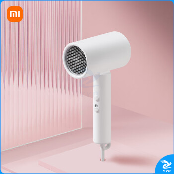 米家 小米电吹风 吹风机 负离子护发可折叠 大风力速干 H101 白色