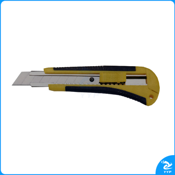 长城精工410052橡塑双色8节美工刀8节(把)