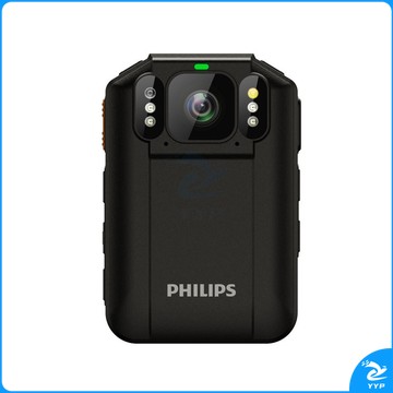 飞利浦 飞利浦（PHILIPS）VTR-8410执法记录仪高清夜视4G远程实时运动相 黑色